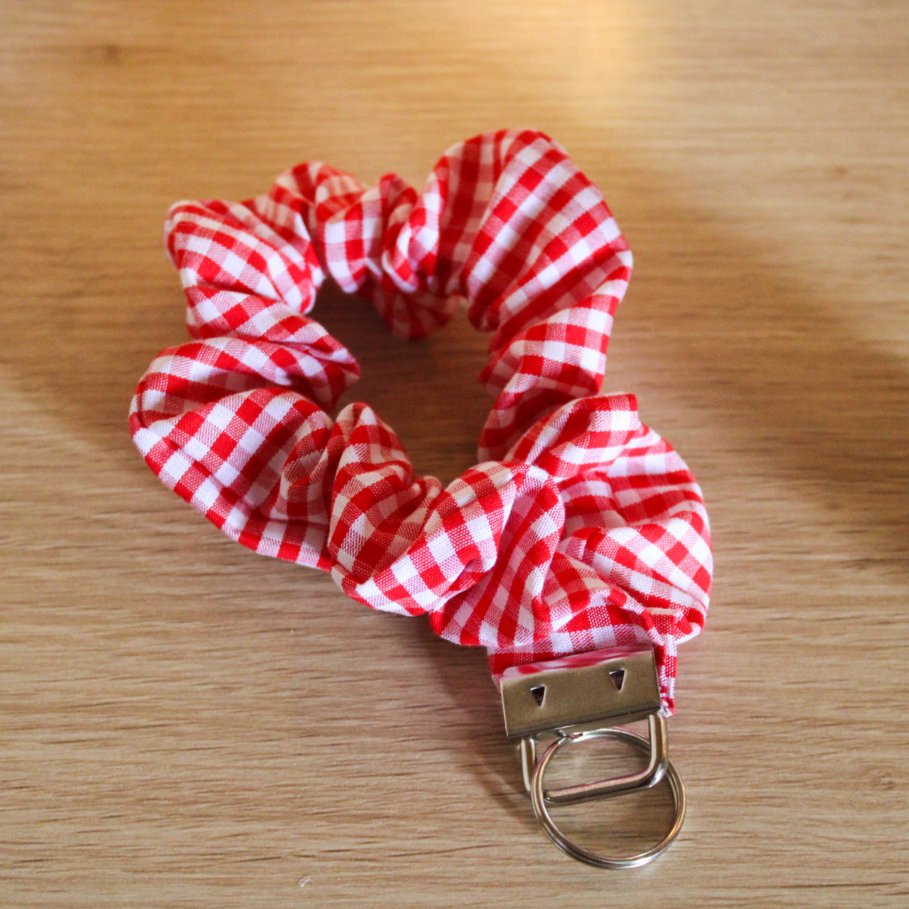 Summer Picnic Scrunchie Wristlet
